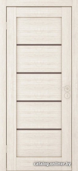 

Межкомнатная дверь IstokDoors Горизонталь-1 ДЧ 80x200 (капучино/стекло бронза)