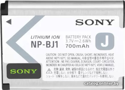 

Аккумулятор Sony NP-BJ1