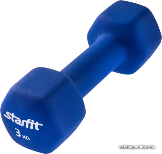 

Гантель Starfit DB-201 3 кг (голубой)