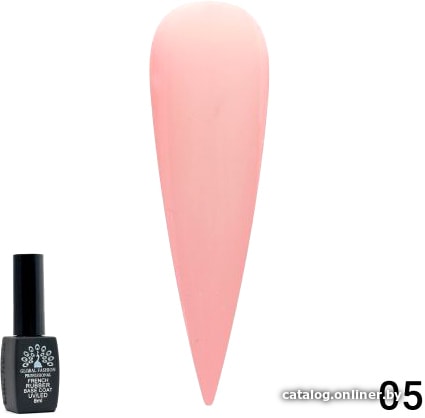 

Основа Global Fashion Rubber Base Coat French (тон 05) 8 мл