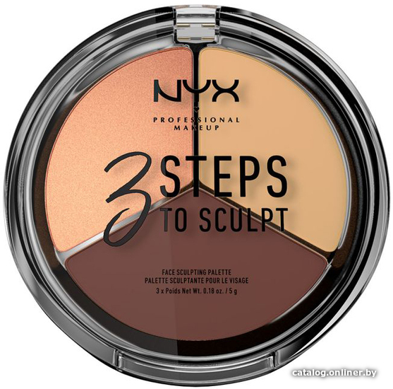 

Скульптор NYX Professional Makeup 3 Steps To Sculpt (03 Medium) 5 г