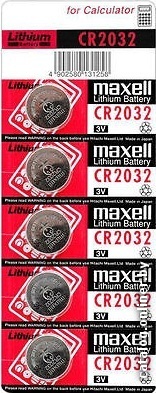 

Батарейка Maxell CR2032 5 шт