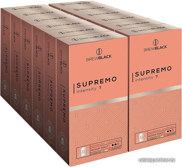 

Кофе в капсулах BrewBlack Supremo 120 шт