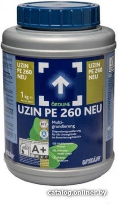 

Водно-диспрессионная грунтовка Uzin РЕ 260 дисперсионная, концентрат, 10кг