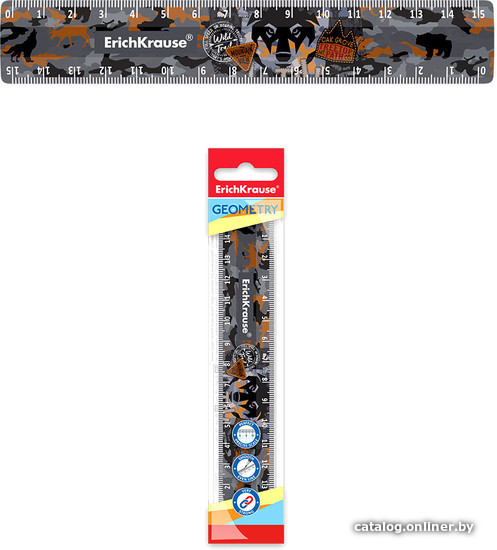 

Линейка Erich Krause Rough Native 15 см 55473
