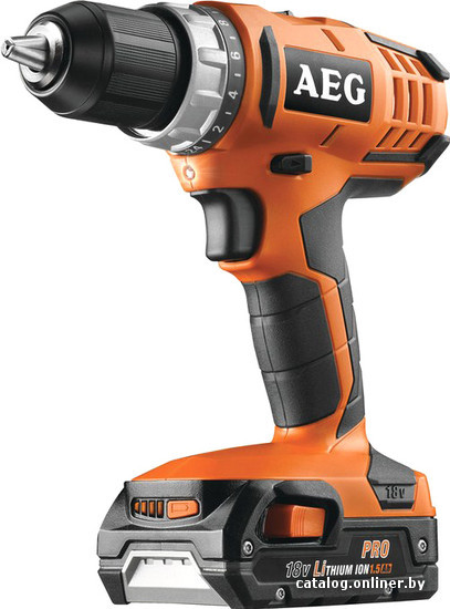 

Дрель-шуруповерт AEG Powertools BS 18G2 LI-152C (с 2-мя АКБ, кейс)