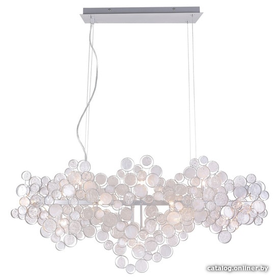 

Подвесная люстра Crystal Lux Deseo SP15 L1400 Silver