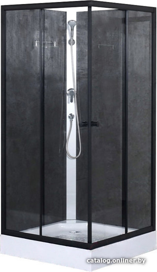 

Душевая кабина Saniteco P1SQ90 90x90 (черный)
