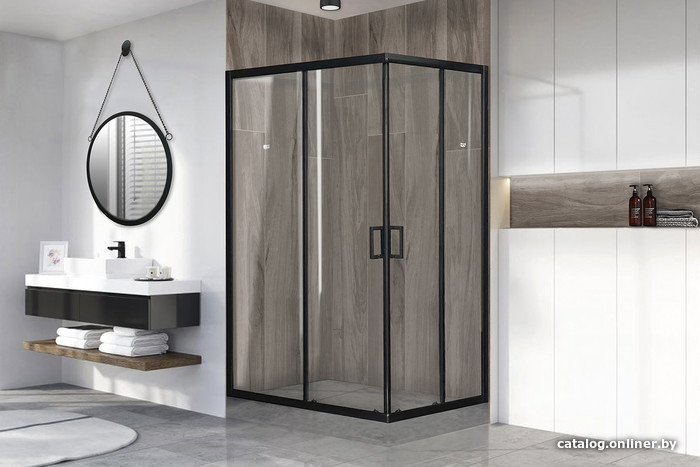 

Душевой уголок Royal Bath RB HPD-T-BL 100х80