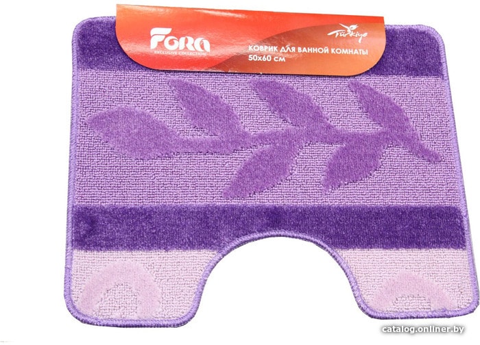 

Коврик для туалета FORA Lilovii PP FOR-PP-LILOVII-50-60