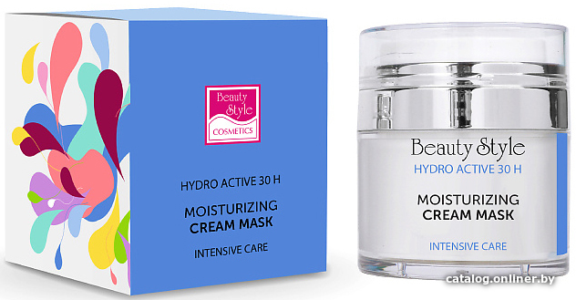 

Beauty Style Маска для лица кремовая Hydro Active 30h Увлажняющая пролонгированного действия (50 мл)