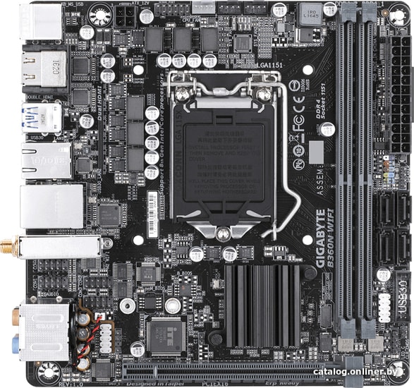 

Материнская плата Gigabyte B360N WIFI (rev. 1.0)