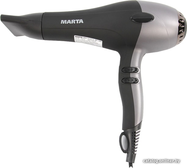 

Фен Marta MT-1494 (серебряный агат)