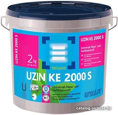 

Клей для винила Uzin KE 2000 2 кг