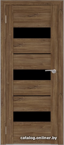 

Межкомнатная дверь Юни Бона 12 (ч) 60x200 (дуб стирлинг/черное стекло)