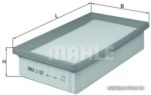 

Воздушный фильтр Mahle Knecht LX3597