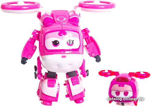 

Трансформер Super Wings Заряженный Диззи и Супер питомец Диззи EU750424