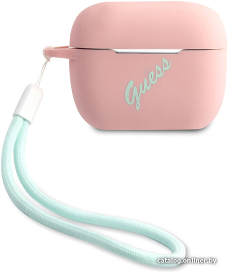 

Чехол CG Mobile Guess для AirPods Pro GUACAPLSVSPG (розовый/мятный)