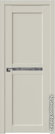 

Межкомнатная дверь ProfilDoors 2.43U 60x200 (магнолия сатинат/стекло дождь белый)