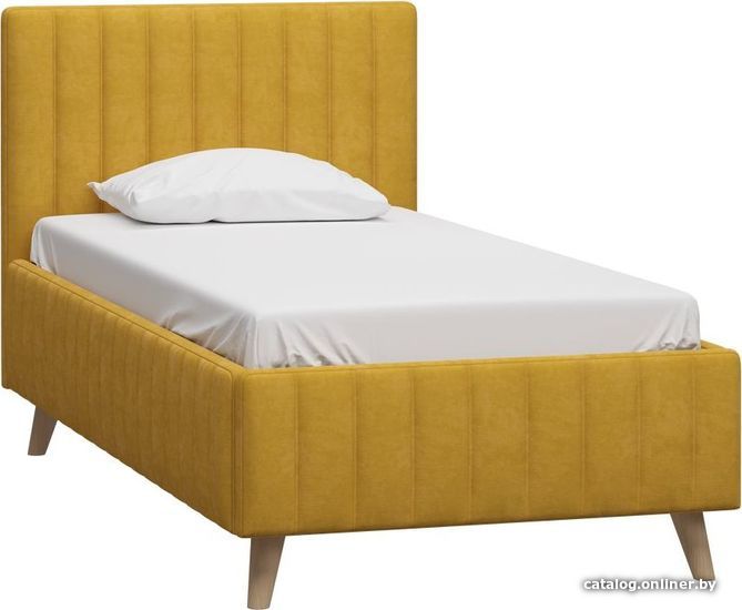 

Кровать Divan Маркфул 90x200 (velvet mustard)