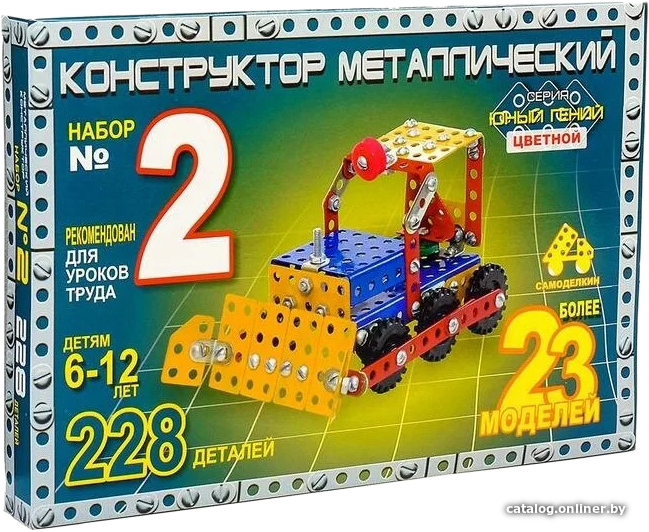 

Конструктор Самоделкин Юный гений №2 03021