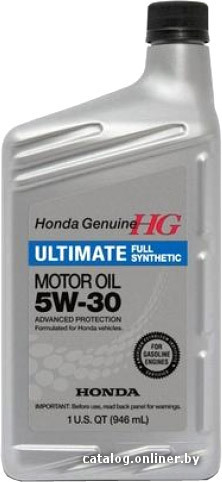 

Моторное масло Honda Full Synthetic 5W-30 SM (08798-9039) 0.946л