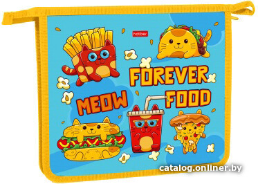 

Папка для тетрадей Hatber Cats-Fast Food AMc_21090