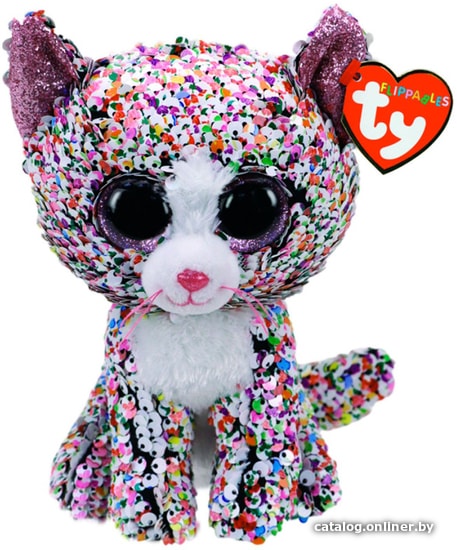 

Классическая игрушка Ty Flippables Кошка Confett 36358