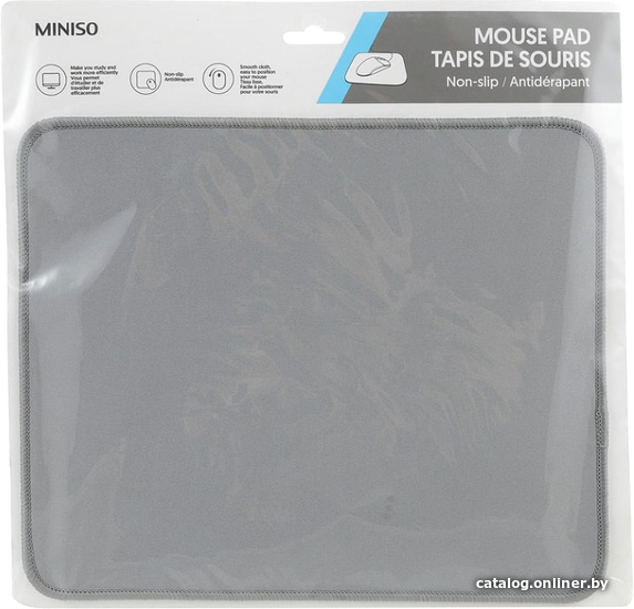 

Коврик для мыши Miniso Pad Rectangle Gray 6317