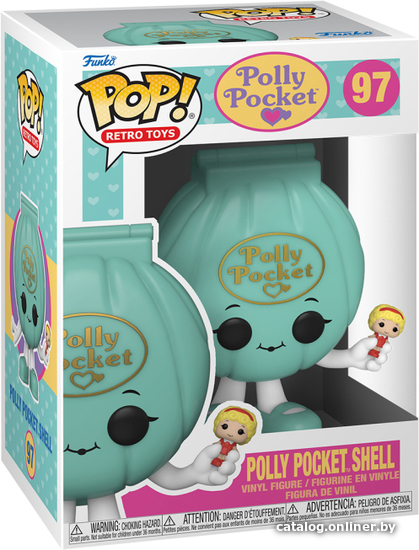 

Фигурка Funko POP! Retro Toys Polly Pocket - Polly Pocket Shell 57812