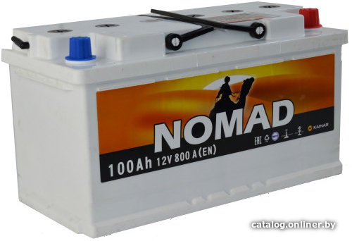 

Автомобильный аккумулятор Nomad 6СТ-100 рус. (100 А·ч)