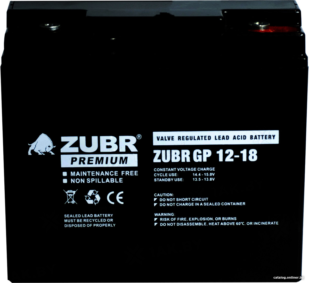

Аккумулятор для ИБП Zubr GP 12-18