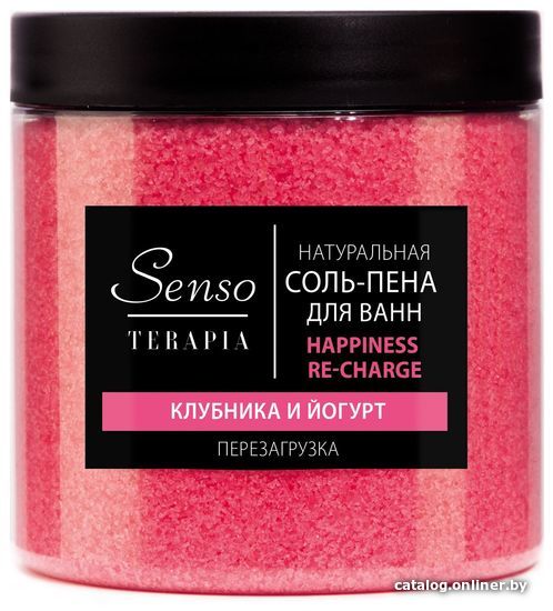 

Senso Terapia Соль-пена для ванн Happiness re-charge 600 гр