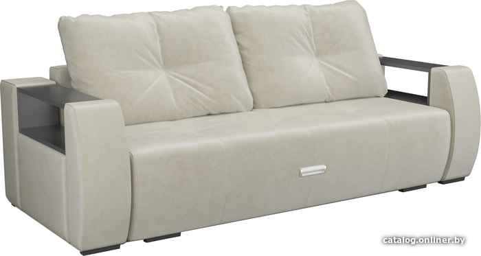 

Диван Мебель-АРС Мальтида (бархат, бежевый star velvet 6 light beige)