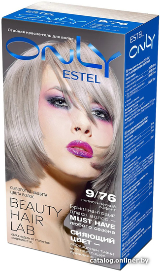 

Гель-краска Estel Only 9/76 блондин коричнево-фиолетовый
