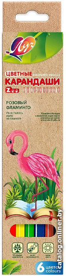 

Набор цветных карандашей Луч 29С 1739-08 (6 цв.)