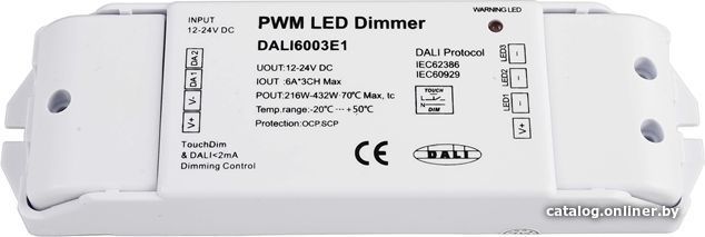 

Диммер для одноцветных лент (без RGB) Deko-Light диммер 843052