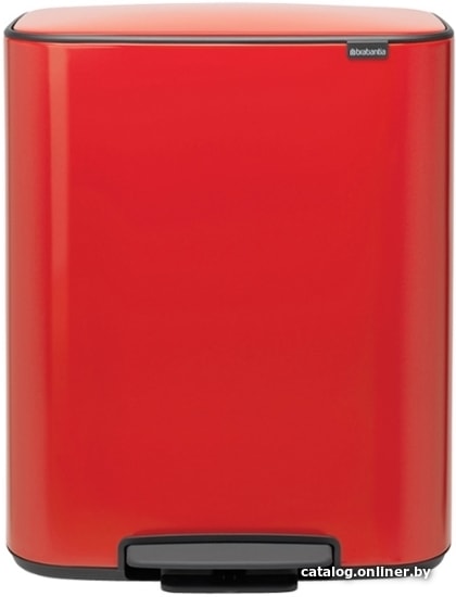 

Мусорное ведро Brabantia Bo Pedal Bin 60 л (пламенно-красный)