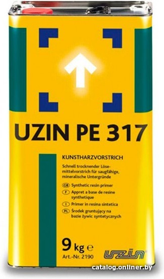

Эпоксидная грунтовка Uzin PE 317 на основе исскуственной смолы, 9кг