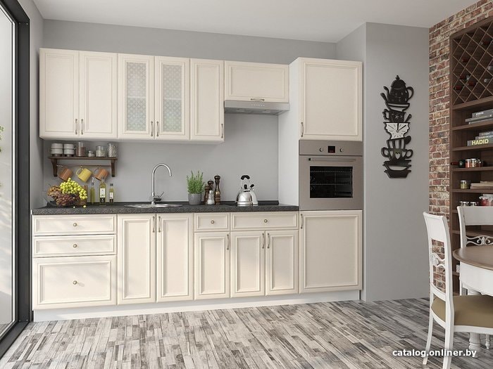 

Готовая кухня Vivat Mebel Шале-02 (ivory)