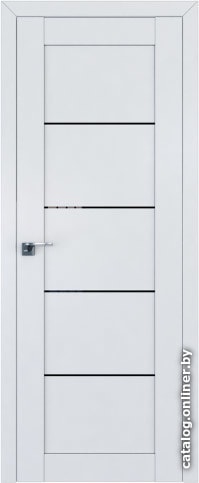 

Межкомнатная дверь ProfilDoors 2.11U 70x200 (аляска/стекло черный триплекс)