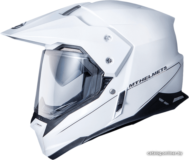 

Мотошлем MT Helmets Synchrony Duosport SV Solid Gloss (M, белый)