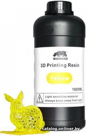 

Фотополимер Wanhao 1000 мл (желтый)