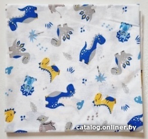 

Пеленка многоразовая Sofi 22130 95x100 (зверята, голубой)