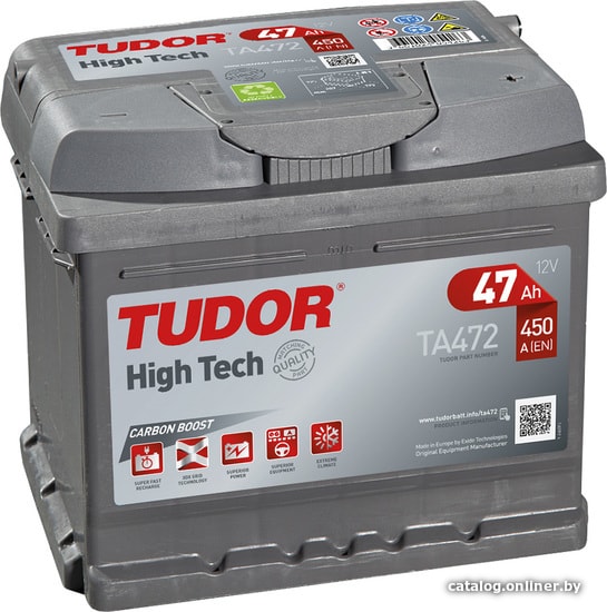 

Автомобильный аккумулятор Tudor High Tech TA472 (47 А·ч)