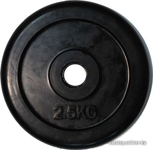 

Диск American Fitness Regular Rubber Plate 2.5 кг