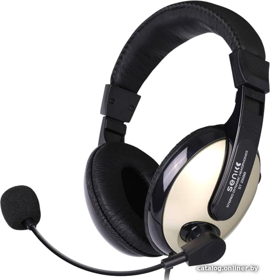 

Наушники Senicc ST-2688 (черный/золотистый)