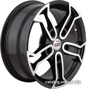 

Литые диски Alcasta M18 16x6.5" 5x139.7мм DIA 98.6мм ET 40мм BKF