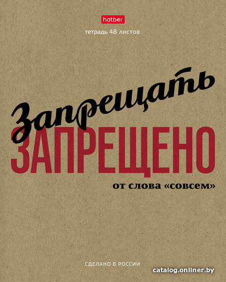 

Полуобщая тетрадь Hatber Это по-нашему 48Т5В1 (48 л)
