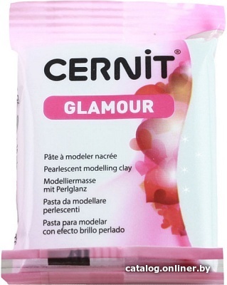 

Полимерная глина Cernit Glamour CE0910056200 (56 г)